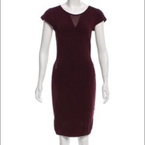 MAJE - Short sleeve knee-length dress